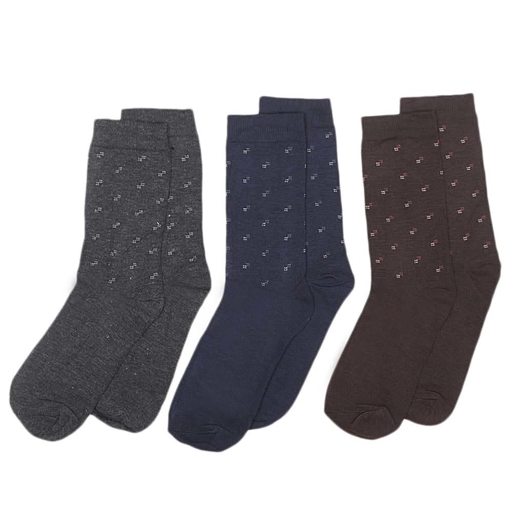 Men's Socks Pack Of 3 - Multi, Men, Mens Socks, Chase Value, Chase Value