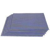 Dining Table Mats 6 Pcs - Blue, Home & Lifestyle, Mats, Chase Value, Chase Value