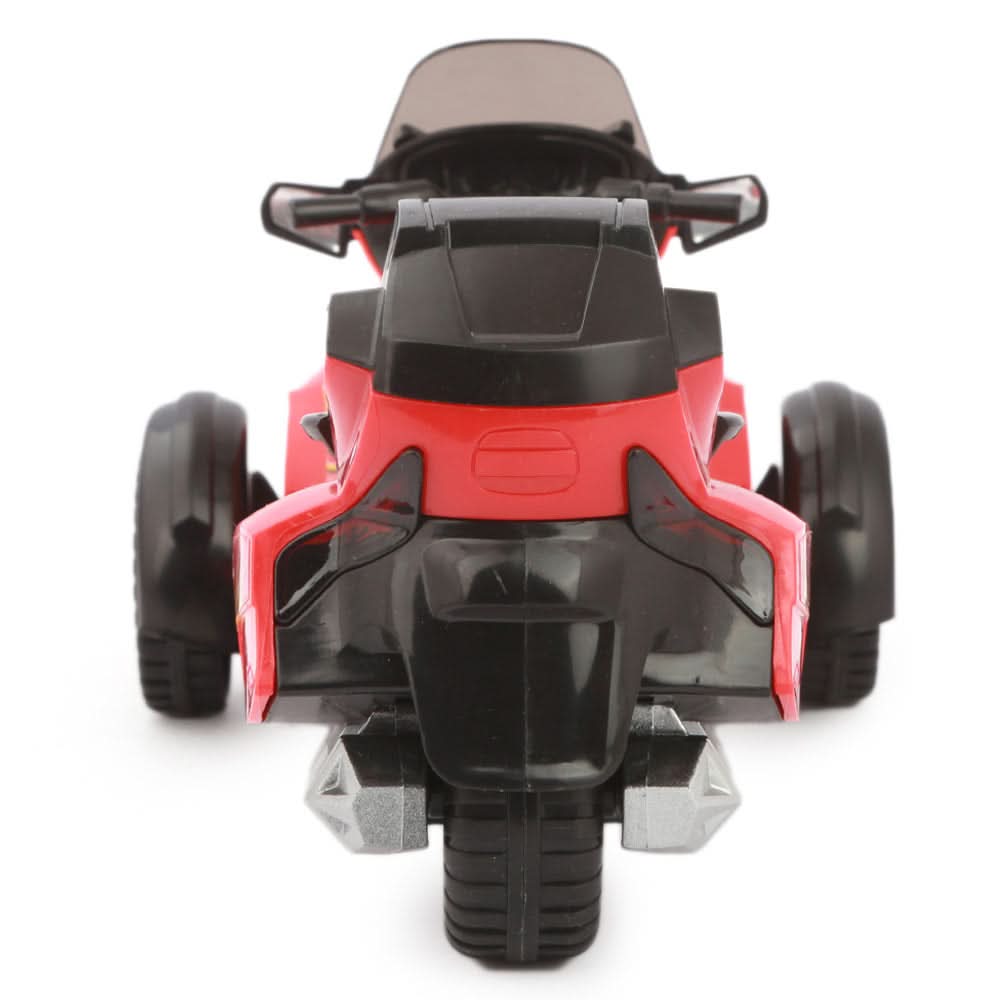 Friction High Speed Bike With Music - Red, Kids, Non-Remote Control, Chase Value, Chase Value