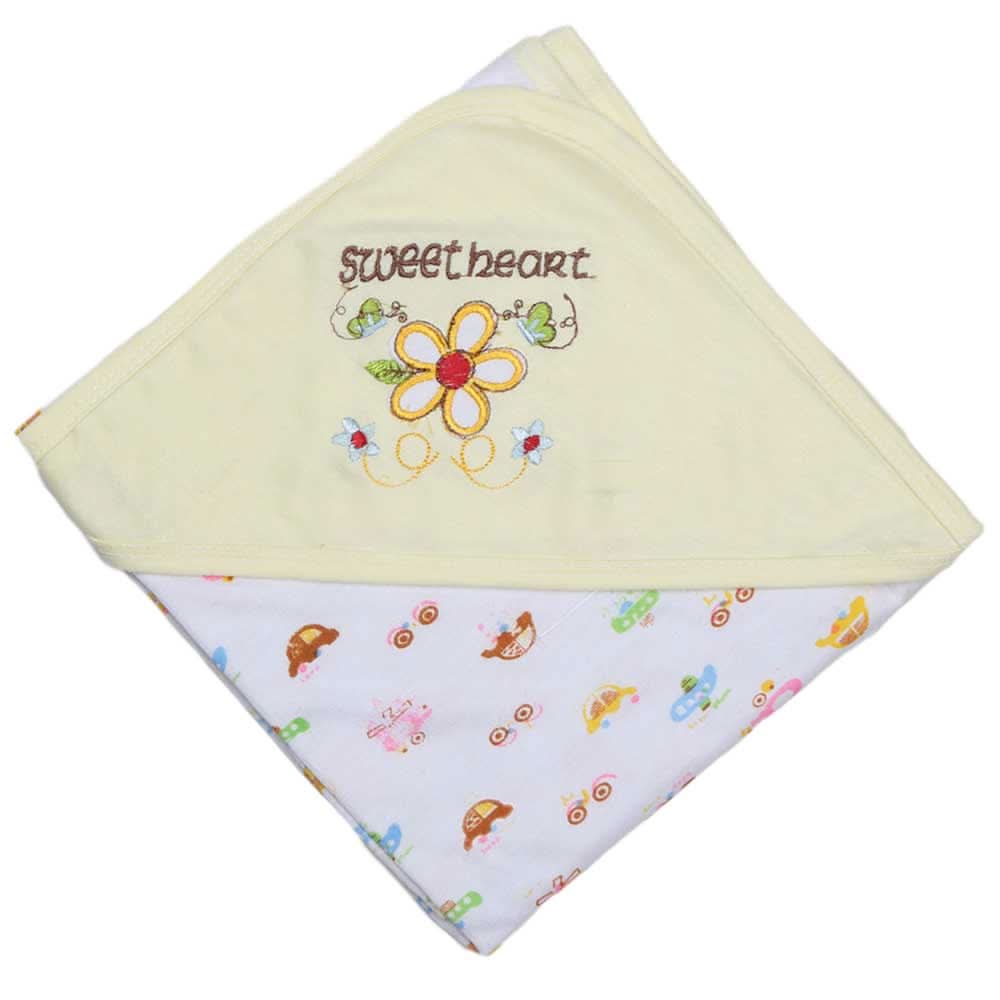 Newborn Baby Wrapping Sheet - Yellow, Newborn Baby Accessories, Chase Value, Chase Value
