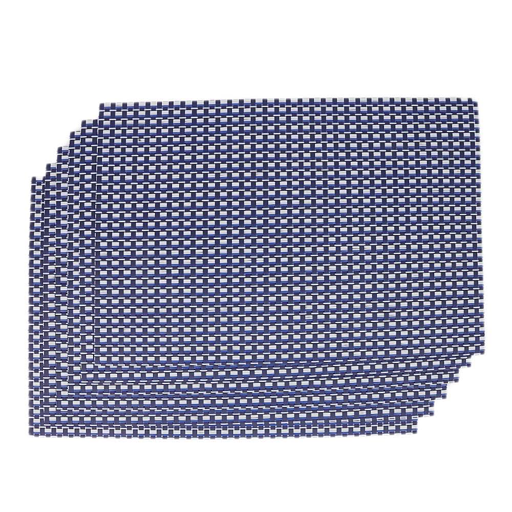 Dining Table Mats 6 Pcs - Blue, Home & Lifestyle, Mats, Chase Value, Chase Value