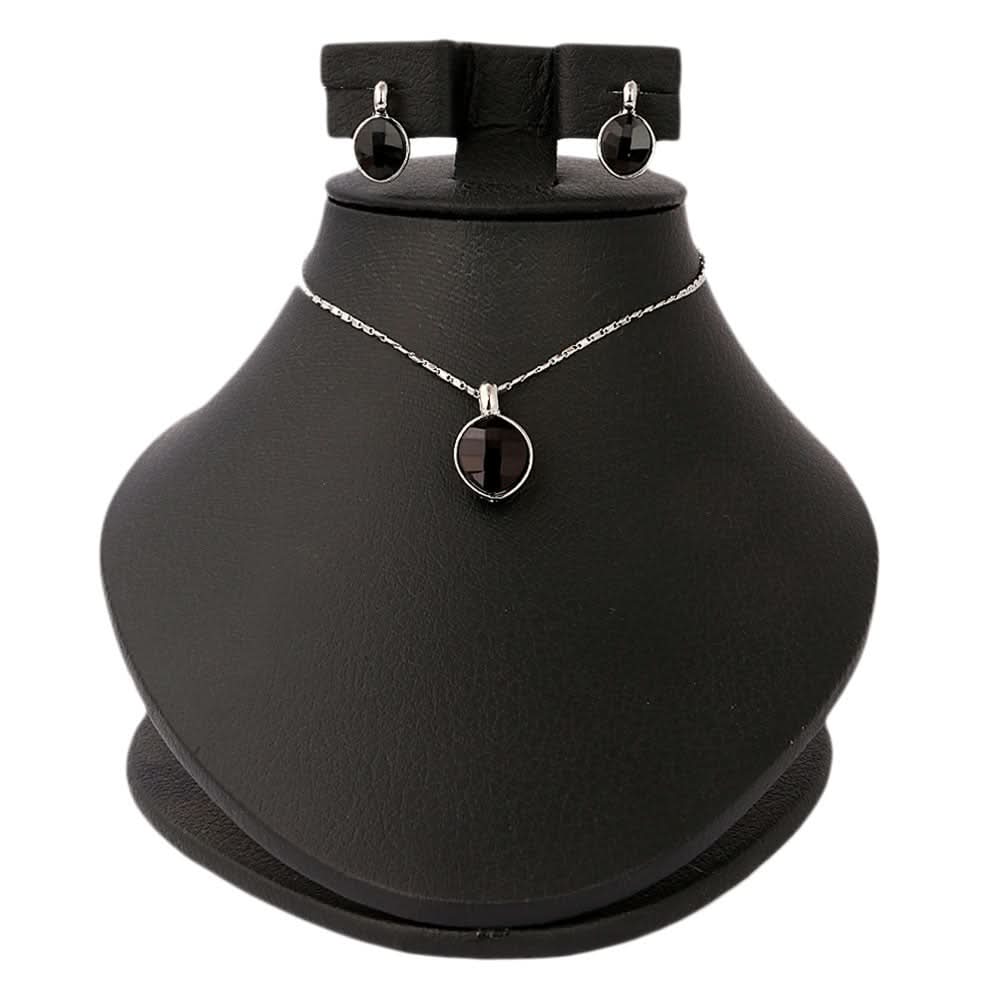 Women's Fancy Locket Set - Black, Women, Chains & Lockets, Chase Value, Chase Value