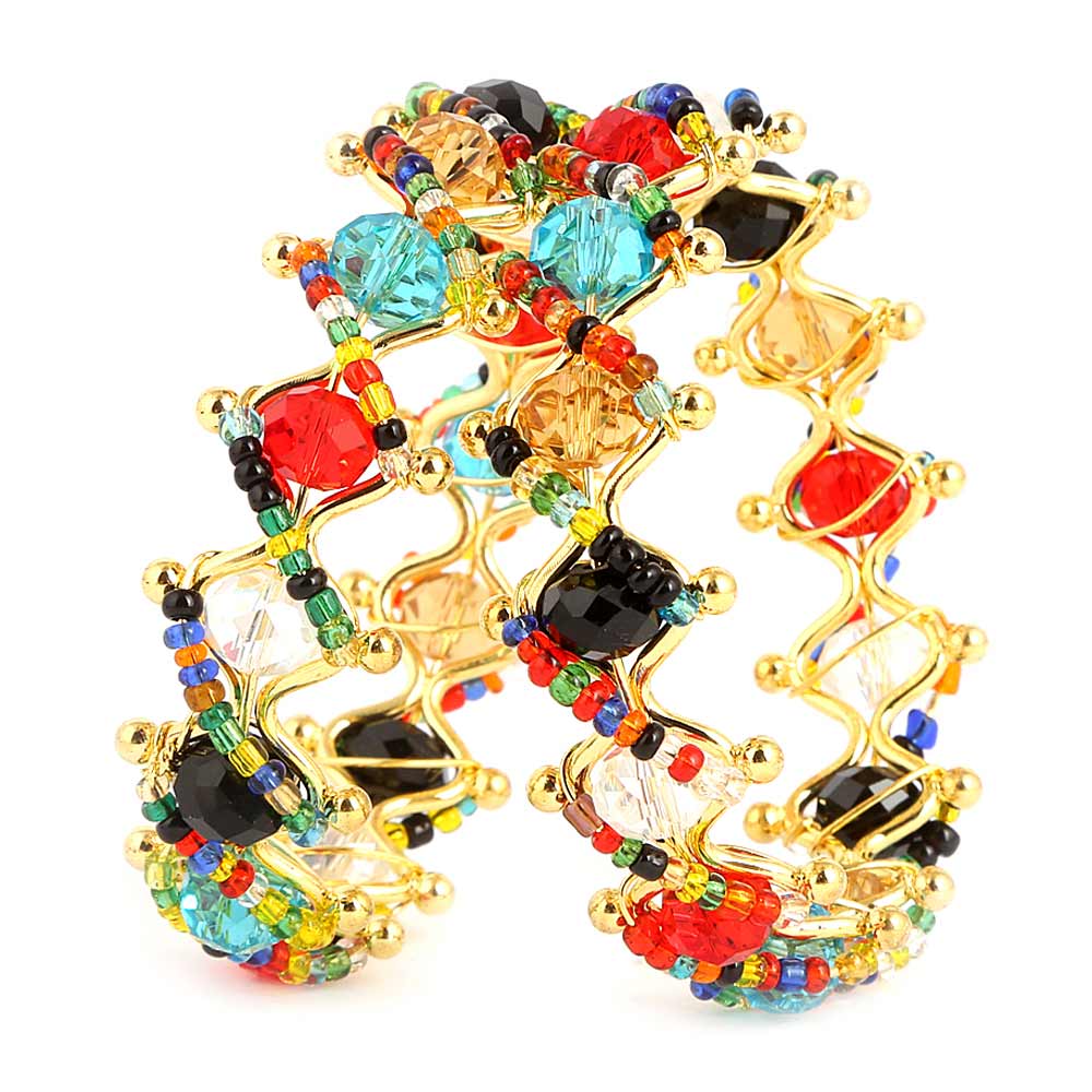 Girl's Fancy Bangles 2 Pcs - Multi - test-store-for-chase-value