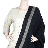Women's Velvet Shawl - Black, Women, Shawls And Scarves, Chase Value, Chase Value