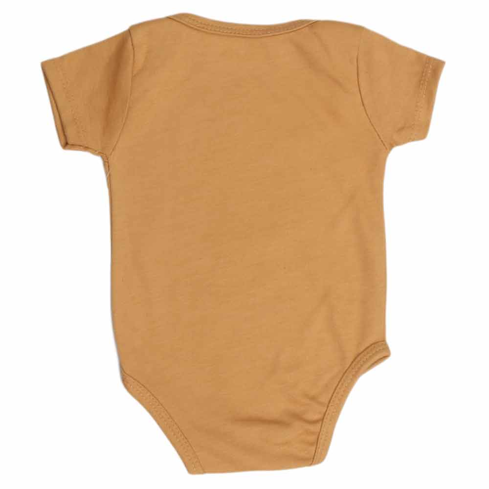 Newborn Boys Romper - Mustard, Kids, NB Boys Rompers, Chase Value, Chase Value