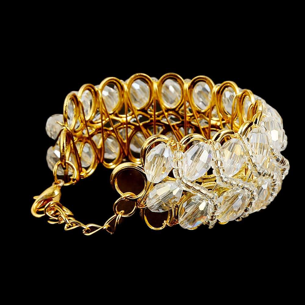 Girl's Fancy Bangle - White - test-store-for-chase-value