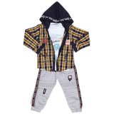 Boys Full Sleeves 3 Piece Suit - Yellow, Kids, Boys Sets And Suits, Chase Value, Chase Value