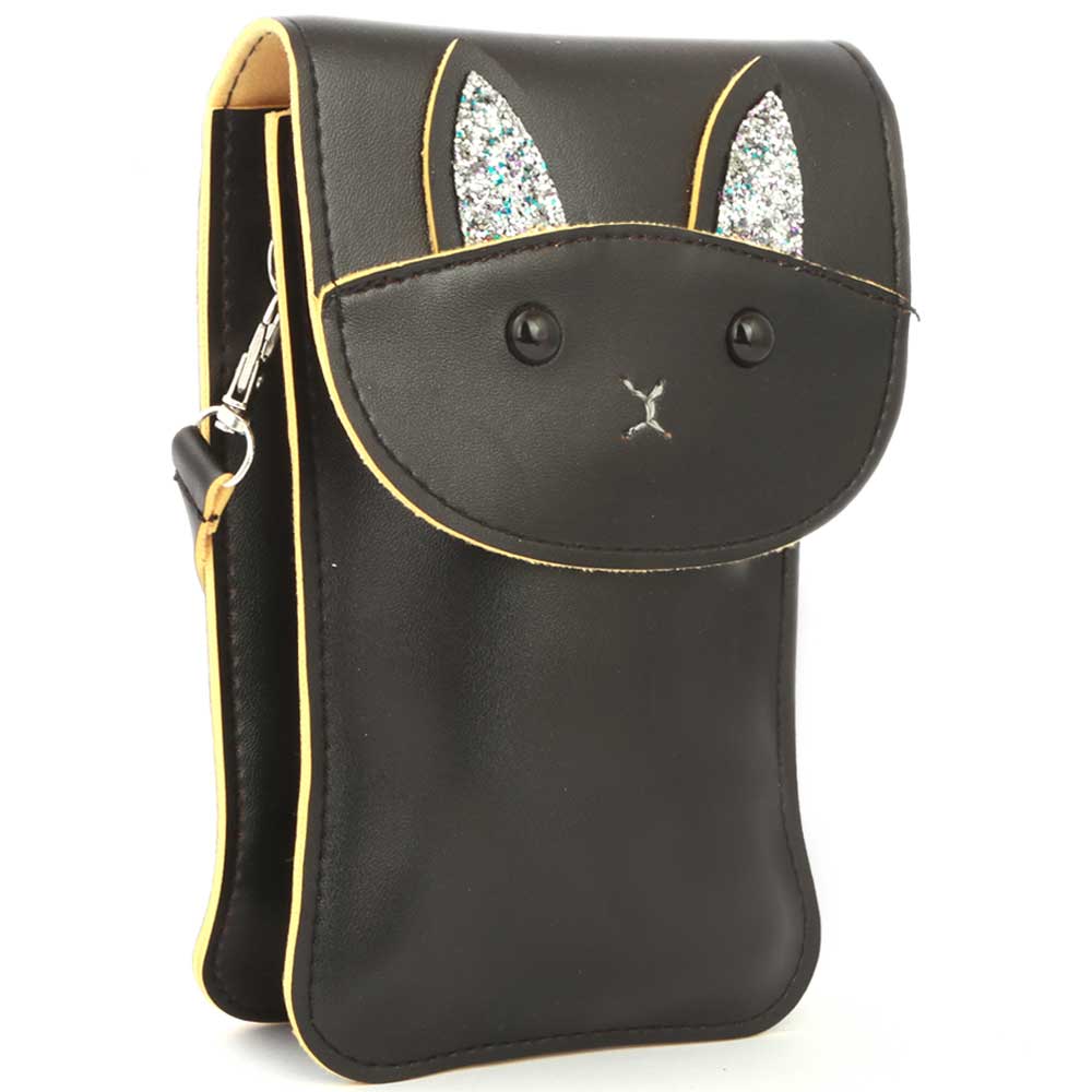 Girls Shoulder Bag (NS01-279) - Black, Kids, Kids Bags, Chase Value, Chase Value