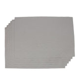 Dining Table Mats 6 Pcs - Grey, Home & Lifestyle, Mats, Chase Value, Chase Value