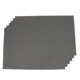 Dining Table Mats 6 Pcs - Black and White, Home & Lifestyle, Mats, Chase Value, Chase Value