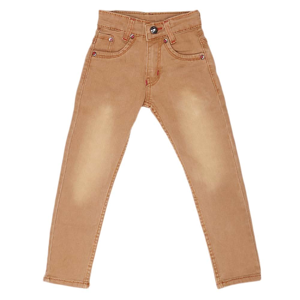 Boys Denim Pant - Brown, Kids, Boys Pants, Chase Value, Chase Value
