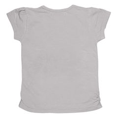 Girls Half Sleeves T-Shirt 03 - Grey, Kids, Girls T-Shirts, Chase Value, Chase Value
