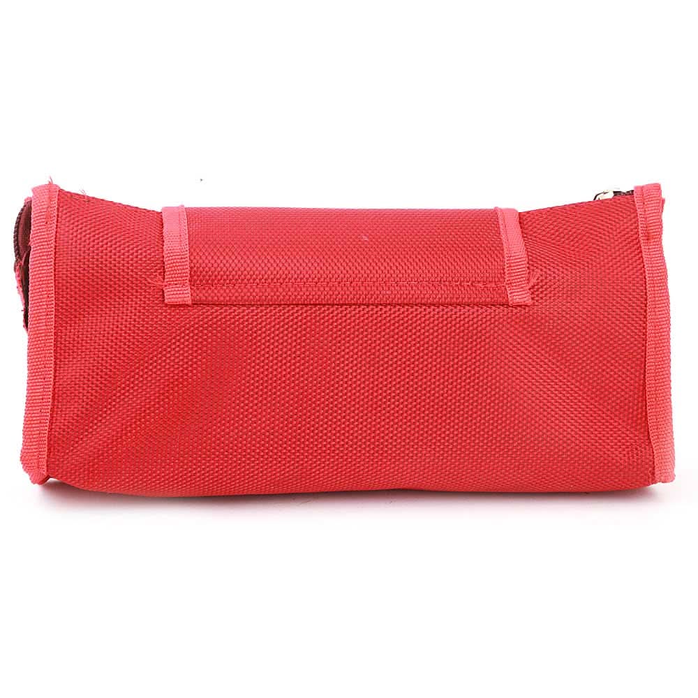Pencil Pouch (IC-7) - Red, Kids, Pencil Boxes And Stationery Sets, Chase Value, Chase Value