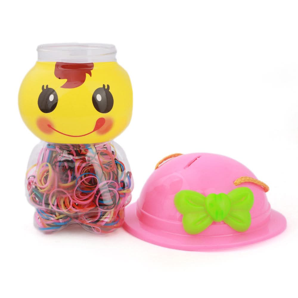 Kids Loom Band Jar - Pink, Kids, Hair Accessories, Chase Value, Chase Value