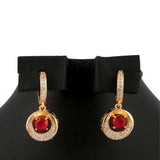 Women's Fancy Earring - Golden Red, Jewellery, Chase Value, Chase Value