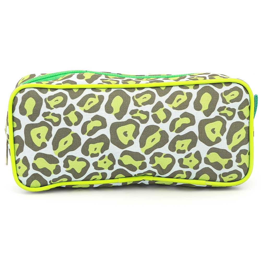 Pencil Pouch (IC-3) - Green, Kids, Pencil Boxes And Stationery Sets, Chase Value, Chase Value
