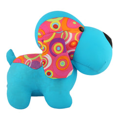 Stuffed Soft Been Dog- Blue, Kids, Stuffed Toys, Chase Value, Chase Value