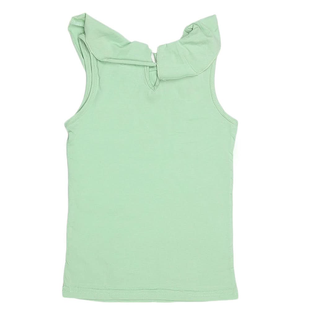 Girls Sando T-Shirt V25 - Light Green, Kids, Girls T-Shirts, Chase Value, Chase Value