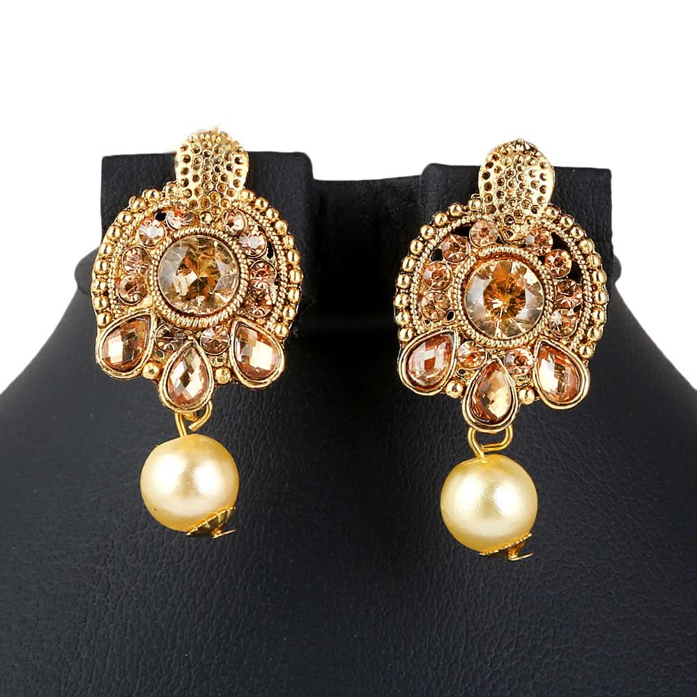 Women's Fancy Jewellery Set - Golden - test-store-for-chase-value