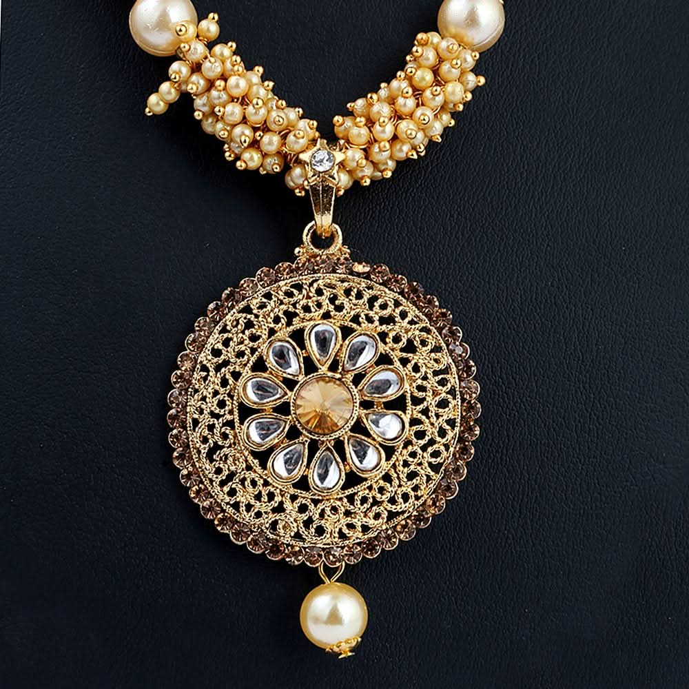 Women's Fancy Set - Golden Copper, Women, Jewellery Set, Chase Value, Chase Value