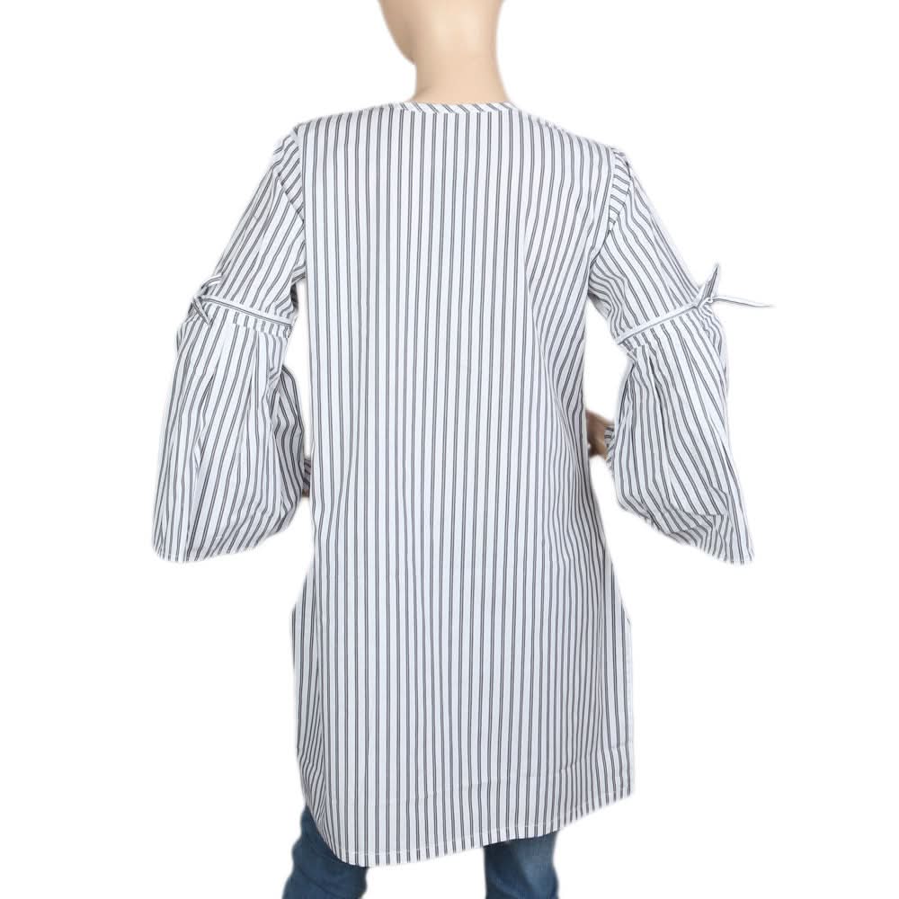 Women's Embroidered Kurti - Grey, Women, Ready Kurtis, Chase Value, Chase Value