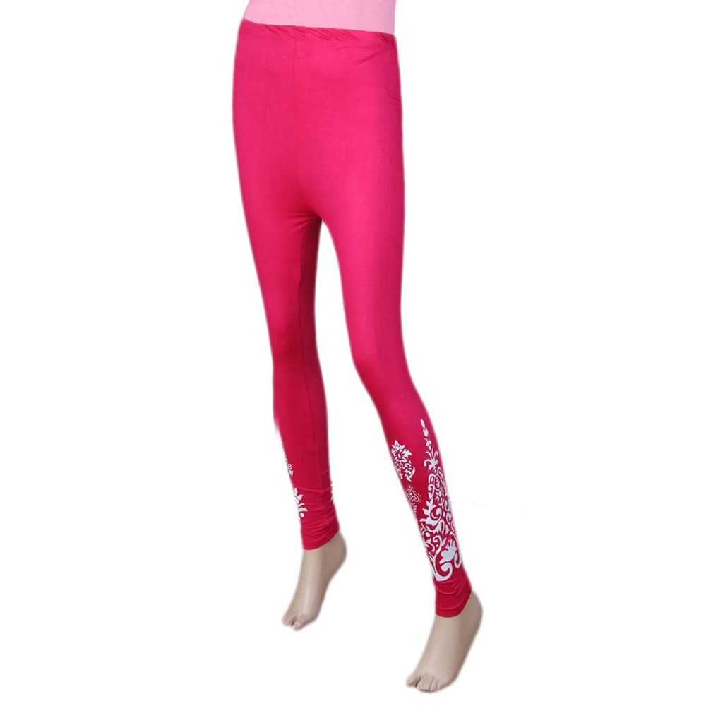 Women's Printed Tight- Pink, Women, Pants & Tights, Chase Value, Chase Value