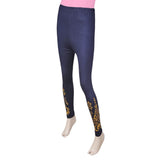 Women's Printed Tight- Navy Blue, Women, Pants & Tights, Chase Value, Chase Value