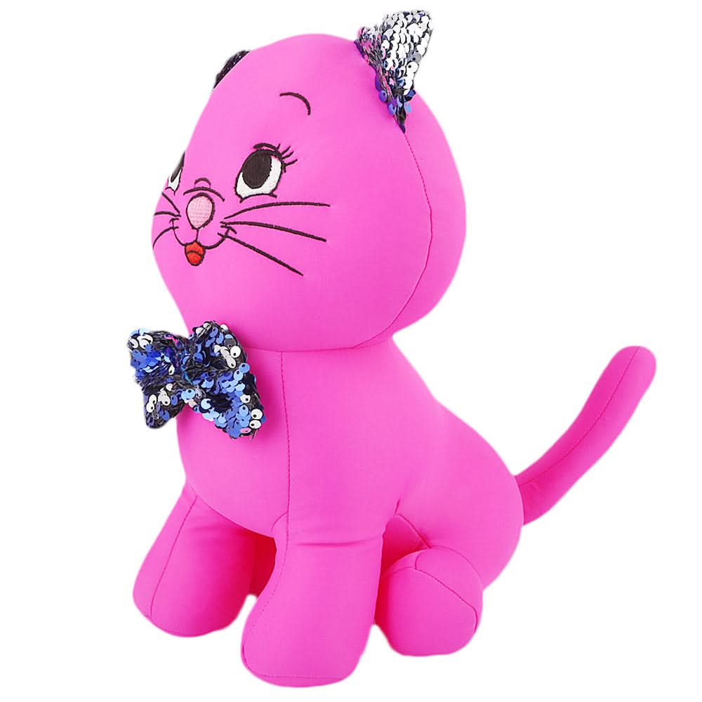 Stuffed Soft Been Cat - Pink, Kids, Stuffed Toys, Chase Value, Chase Value