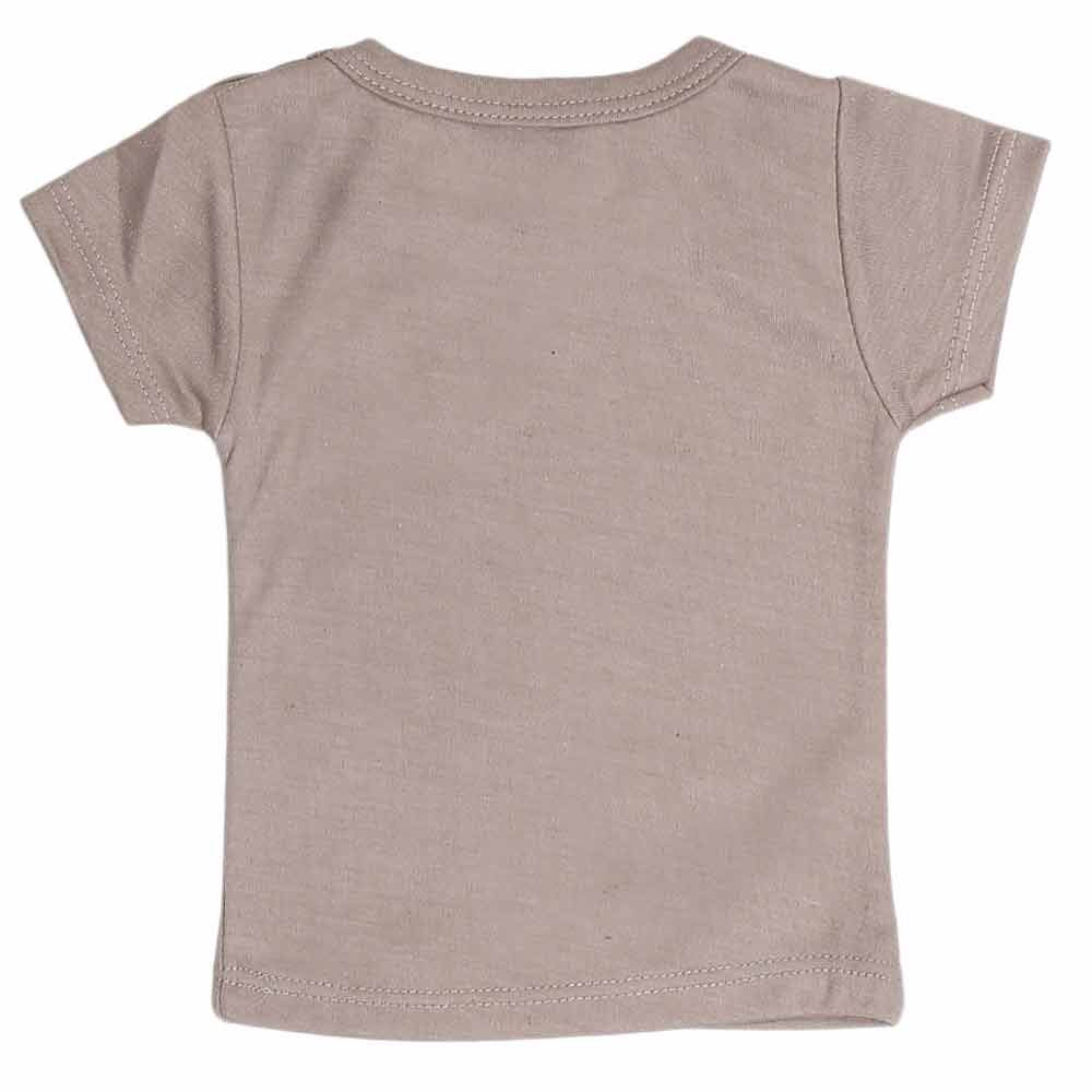 Newborn Boys T-Shirt - Beige - test-store-for-chase-value