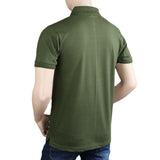 Men's Half Sleeves T-Shirt - Green, Men's Fashion, Chase Value, Chase Value