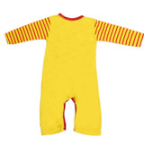 Newborn Boys Full Sleeves Romper - Yellow, Kids, NB Boys Rompers, Chase Value, Chase Value