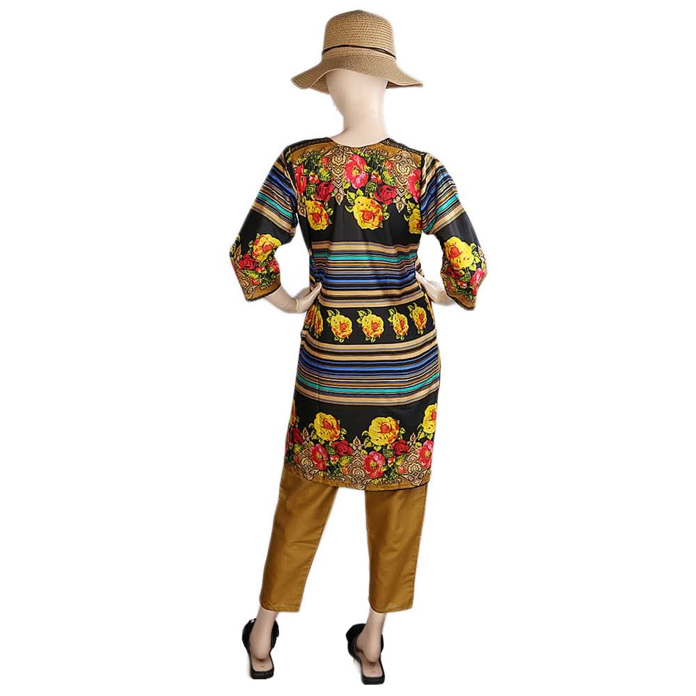 Women's Printed Lawn 2 Pcs Stitched Suit - Multi, Women's Fashion, Chase Value, Chase Value