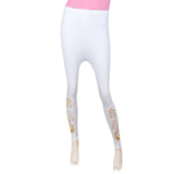 Women's Printed Tight- White, Women, Pants & Tights, Chase Value, Chase Value