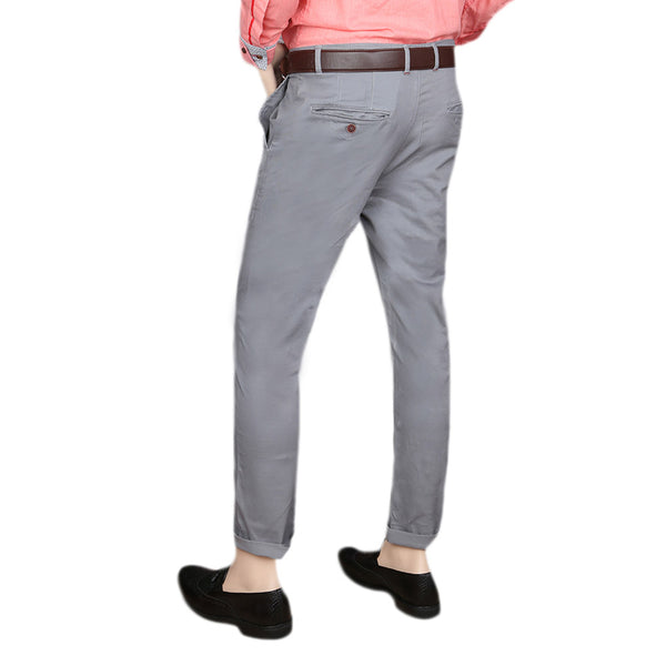 Eminent Cotton Chino Pant For Men - Grey, Men, Casual Pants And Jeans, Chase Value, Chase Value