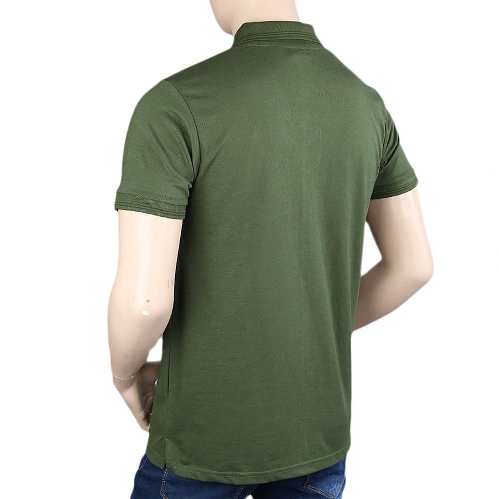 Men's Half Sleeves Polo Shirts - Green, Men, T-Shirts And Polos, Chase Value, Chase Value