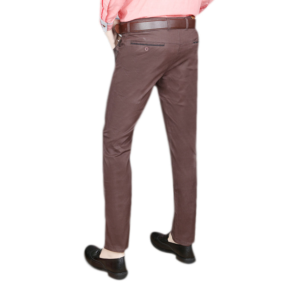 Men's Zara Cotton Pant - Dark Brown, , Chase Value, Chase Value