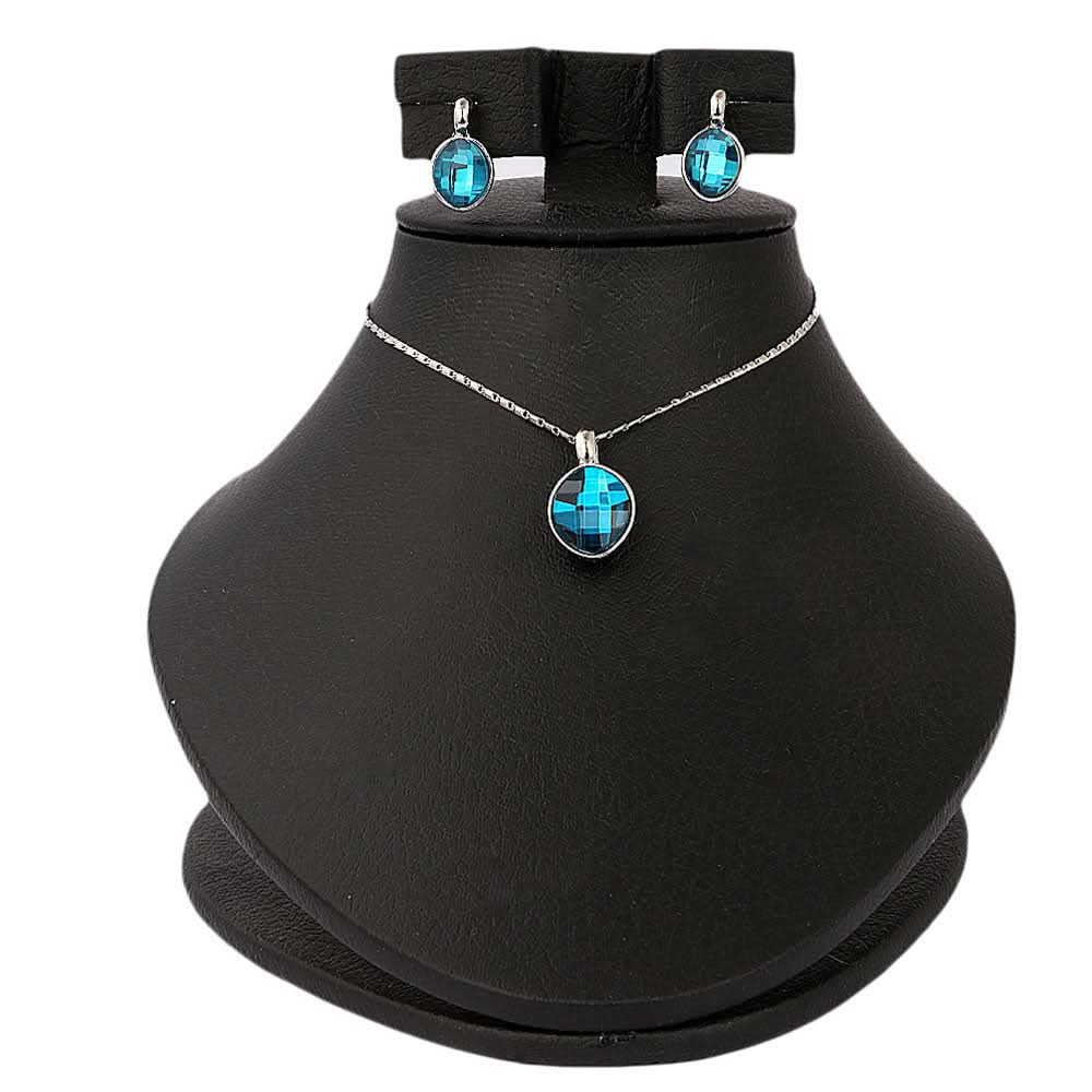 Women's Fancy Locket Set - Sea Green, Women, Chains & Lockets, Chase Value, Chase Value
