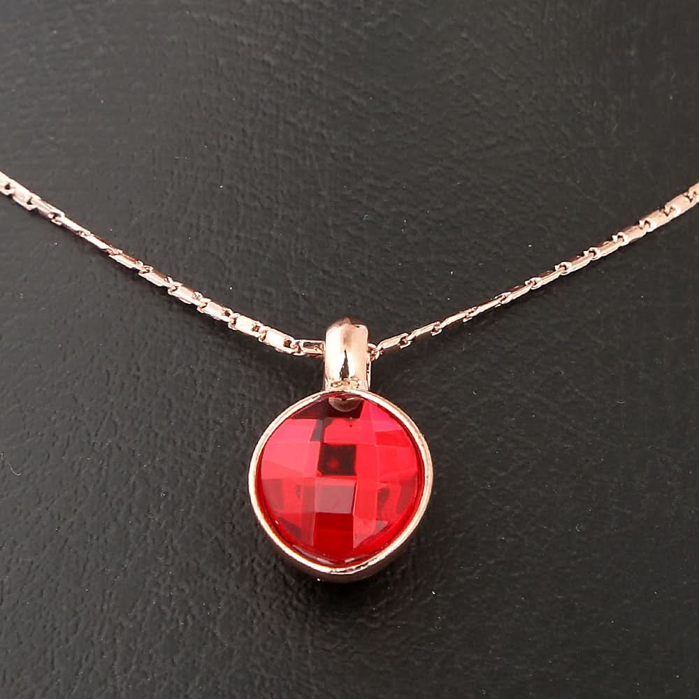 Women's Fancy Locket Set - Red, Women, Chains & Lockets, Chase Value, Chase Value