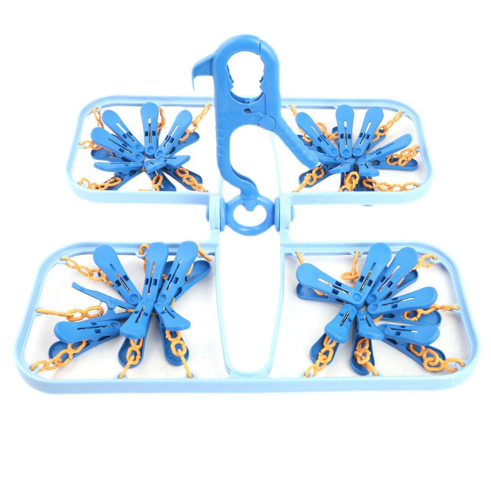 Hosiery Drying Hanger - Blue, Home & Lifestyle, Accessories, Chase Value, Chase Value