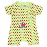 Newborn Girls Fancy Romper - Green - test-store-for-chase-value