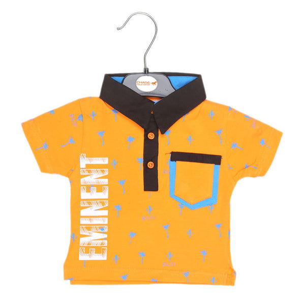 Eminent Newborn Boys T-Shirt - Orange - test-store-for-chase-value