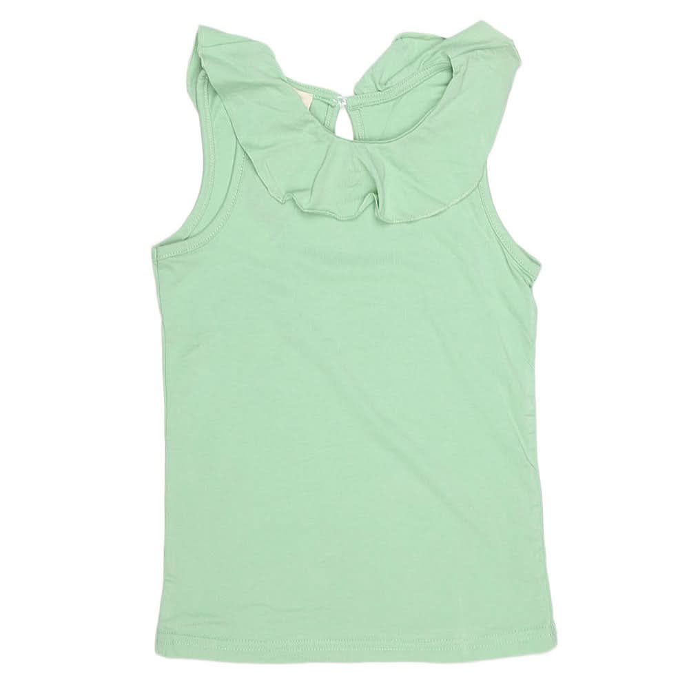 Girls Sando T-Shirt V25 - Light Green, Kids, Girls T-Shirts, Chase Value, Chase Value