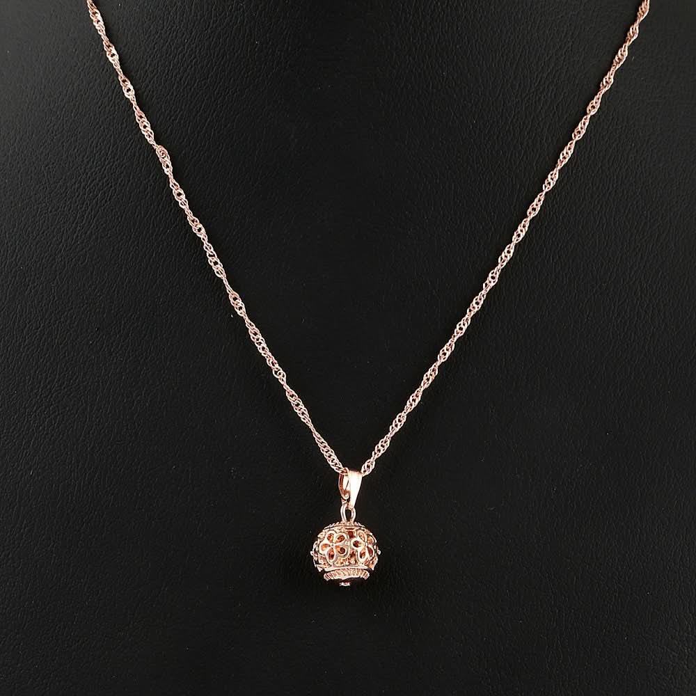 Women's Fancy Locket Set - Golden - test-store-for-chase-value