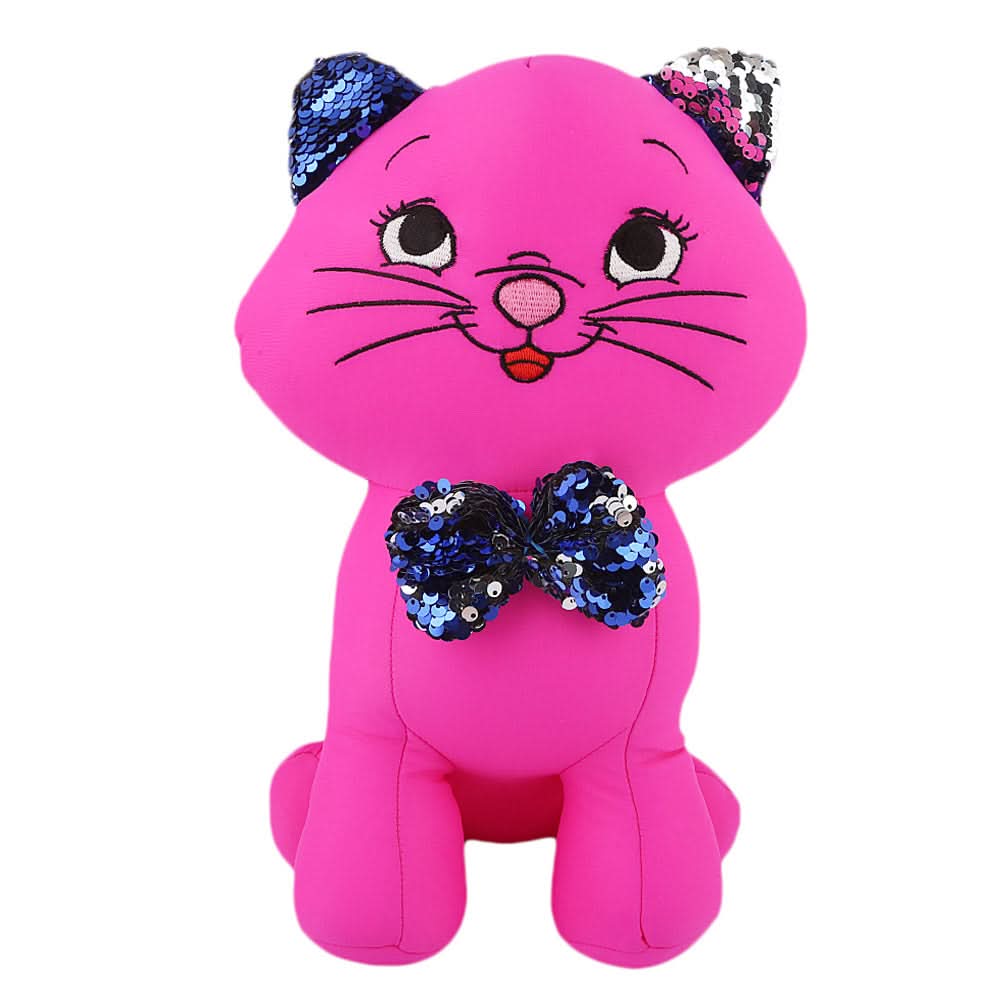 Stuffed Soft Been Cat - Pink, Kids, Stuffed Toys, Chase Value, Chase Value