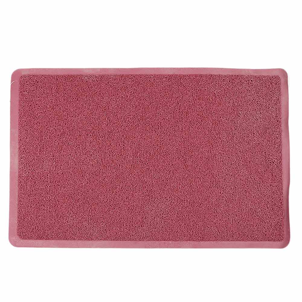 PVC Door Mat 15 x 22 - Maroon, Home & Lifestyle, Mats, Chase Value, Chase Value