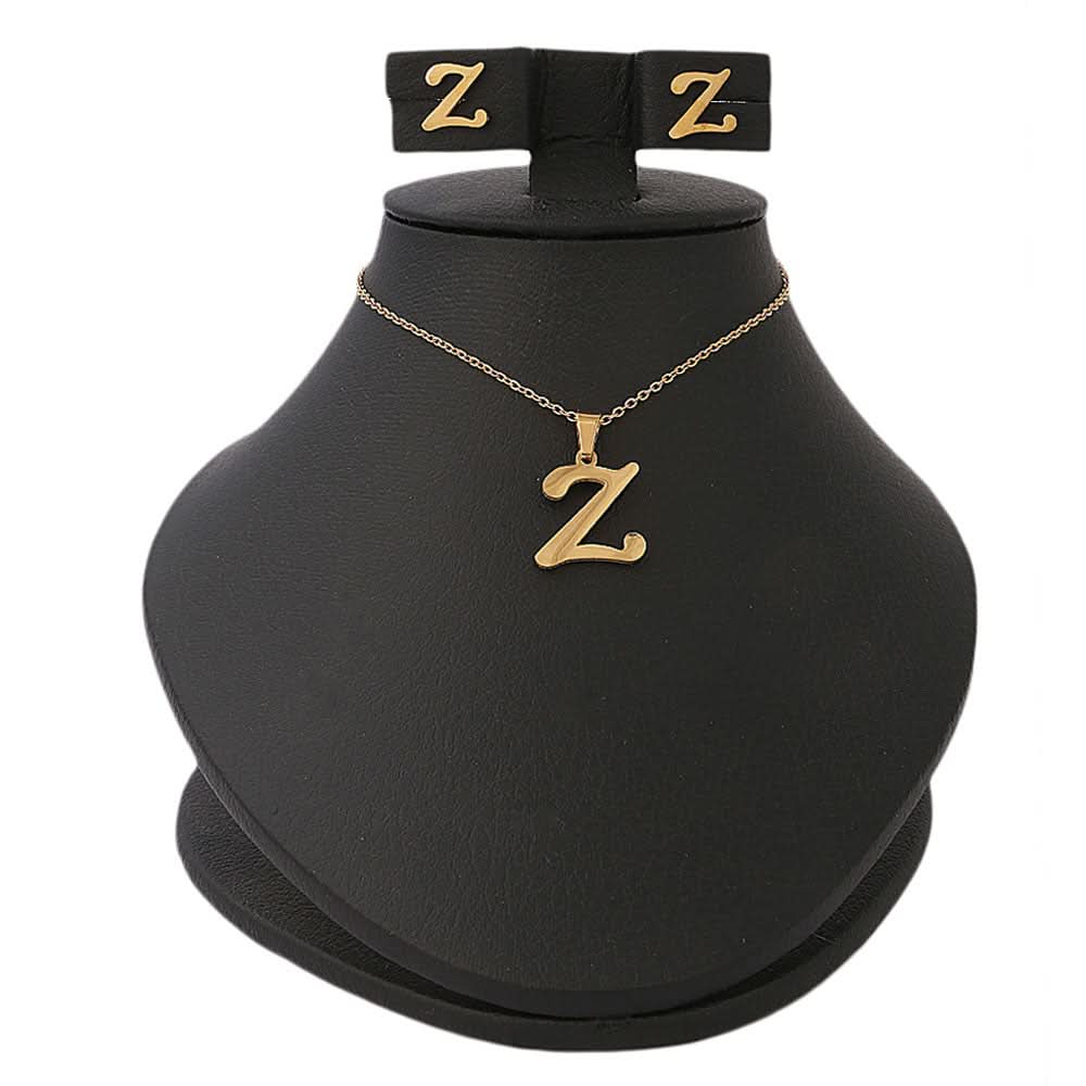 Women's Alphabetic Locket Set - Gold, Women, Chains & Lockets, Chase Value, Chase Value