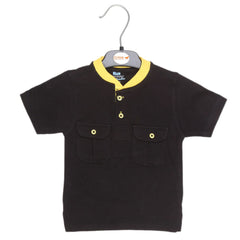 Eminent Newborn Boys T-Shirt - Black - test-store-for-chase-value