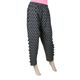 Women's Printed Woven Trouser - Black, Women, Pants & Tights, Chase Value, Chase Value