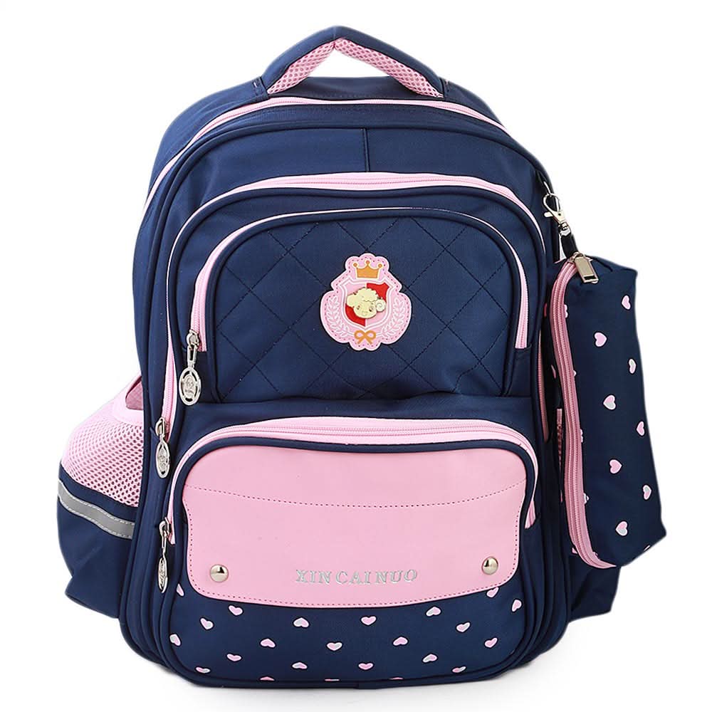 Kids School Bag (901) - Navy Blue, Kids, School and Laptop Bags, Chase Value, Chase Value