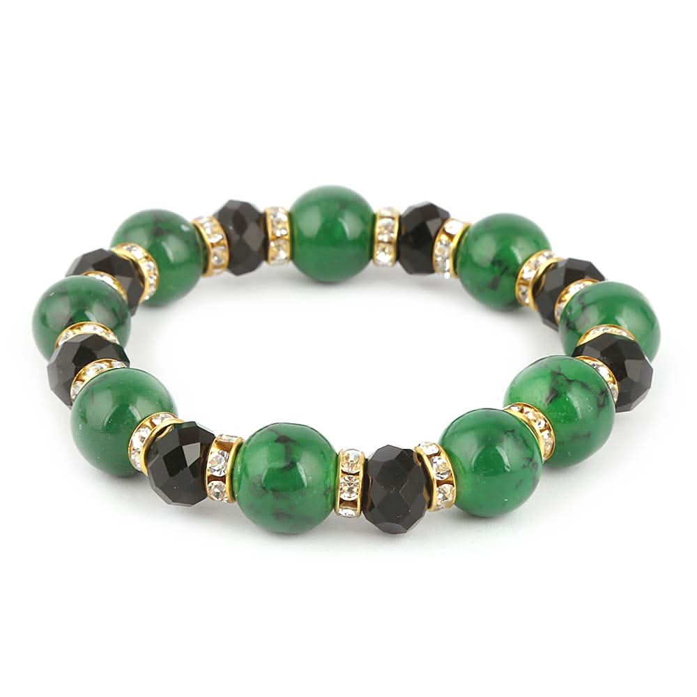 Women's Stone Bracelet - Green - test-store-for-chase-value